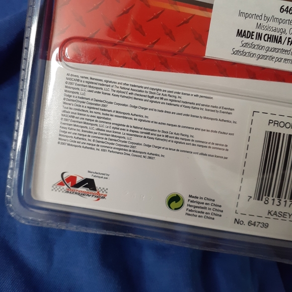 2007 Winner's Circle Kasey Kahne #9 die cast 1:64 & Hood Magnet 12.50🇨🇦Ship - Picture 8 of 11